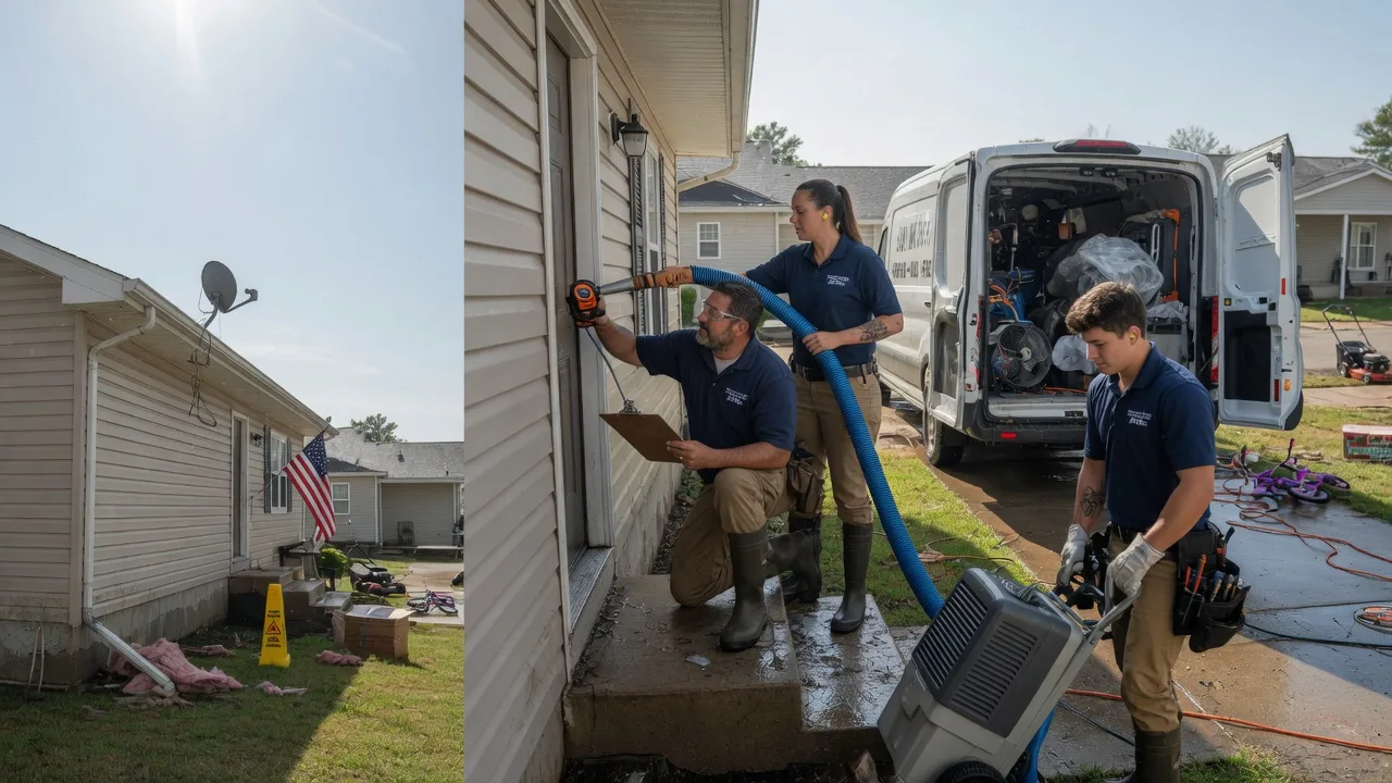 Ceiling Water Damage Restoration in River, KY near me